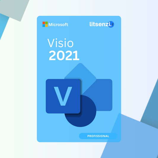 Професионален лиценз за Visio 2021, дигитален