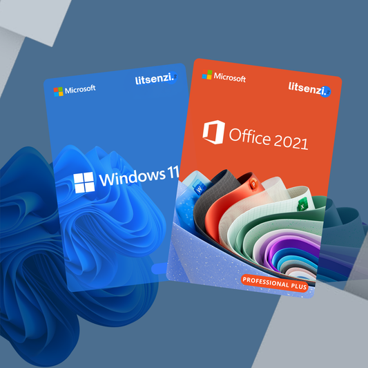 Лиценз за Windows 11 Pro + Office 2021 Pro Plus